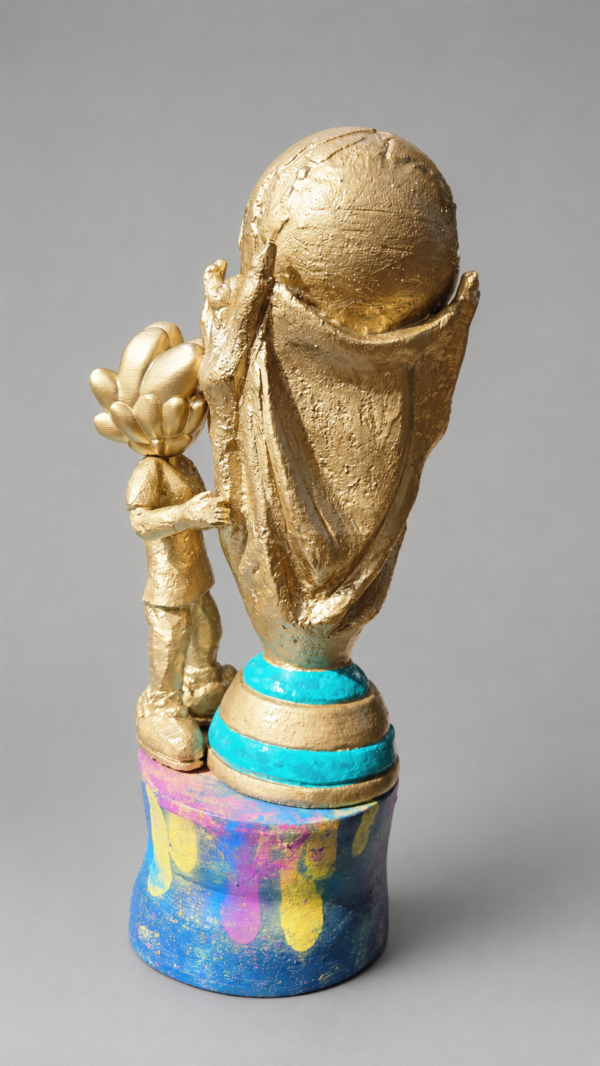 Rubiiecito Campeón — Escultura original